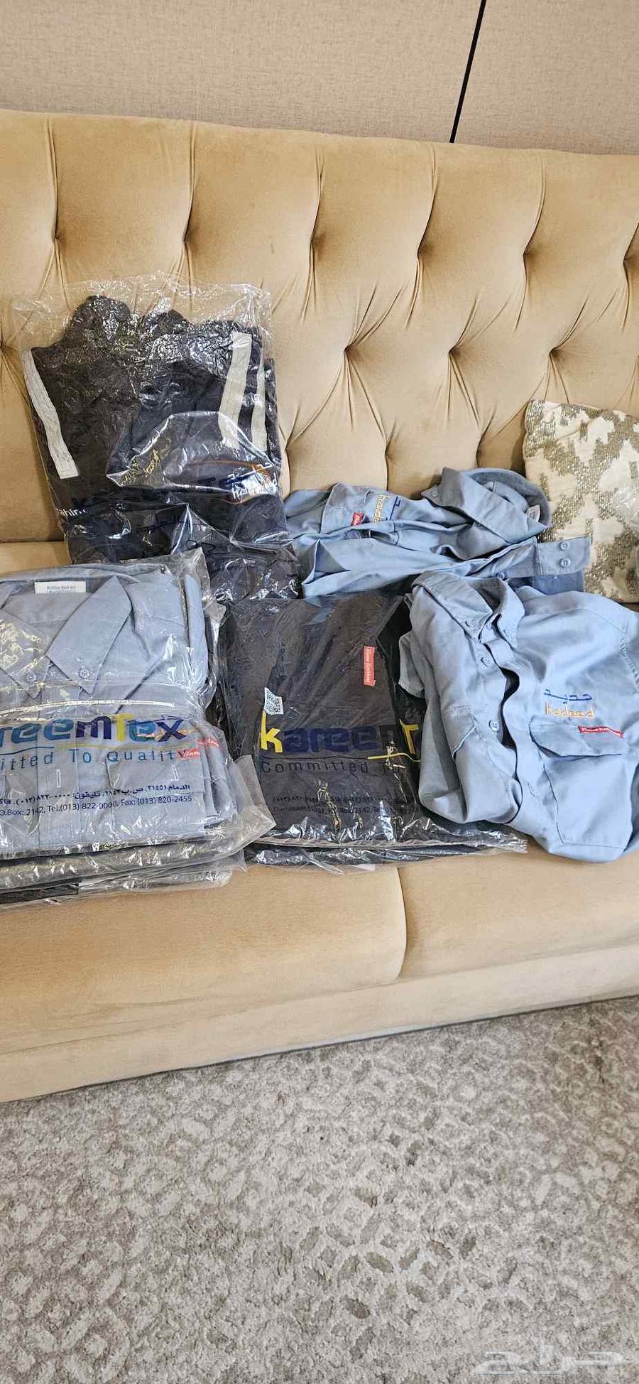 بناطيل وقمصان وكفرول لشركة حديد جديده64378339342339110