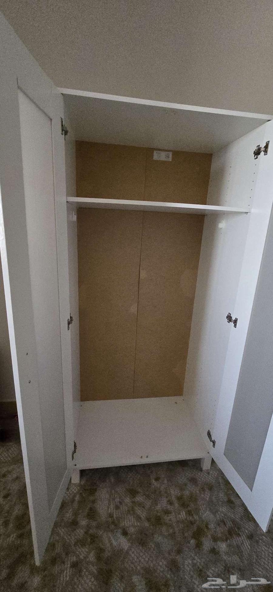 سرير بنات جديد مع خزانة ايكيا 500 ريال64251879251458112