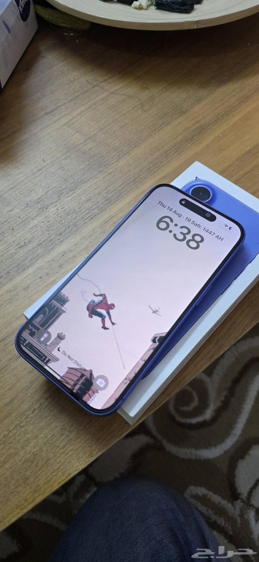 iPhone 16 used for 4 months with box under warranty (battery 100%)64386040430083111