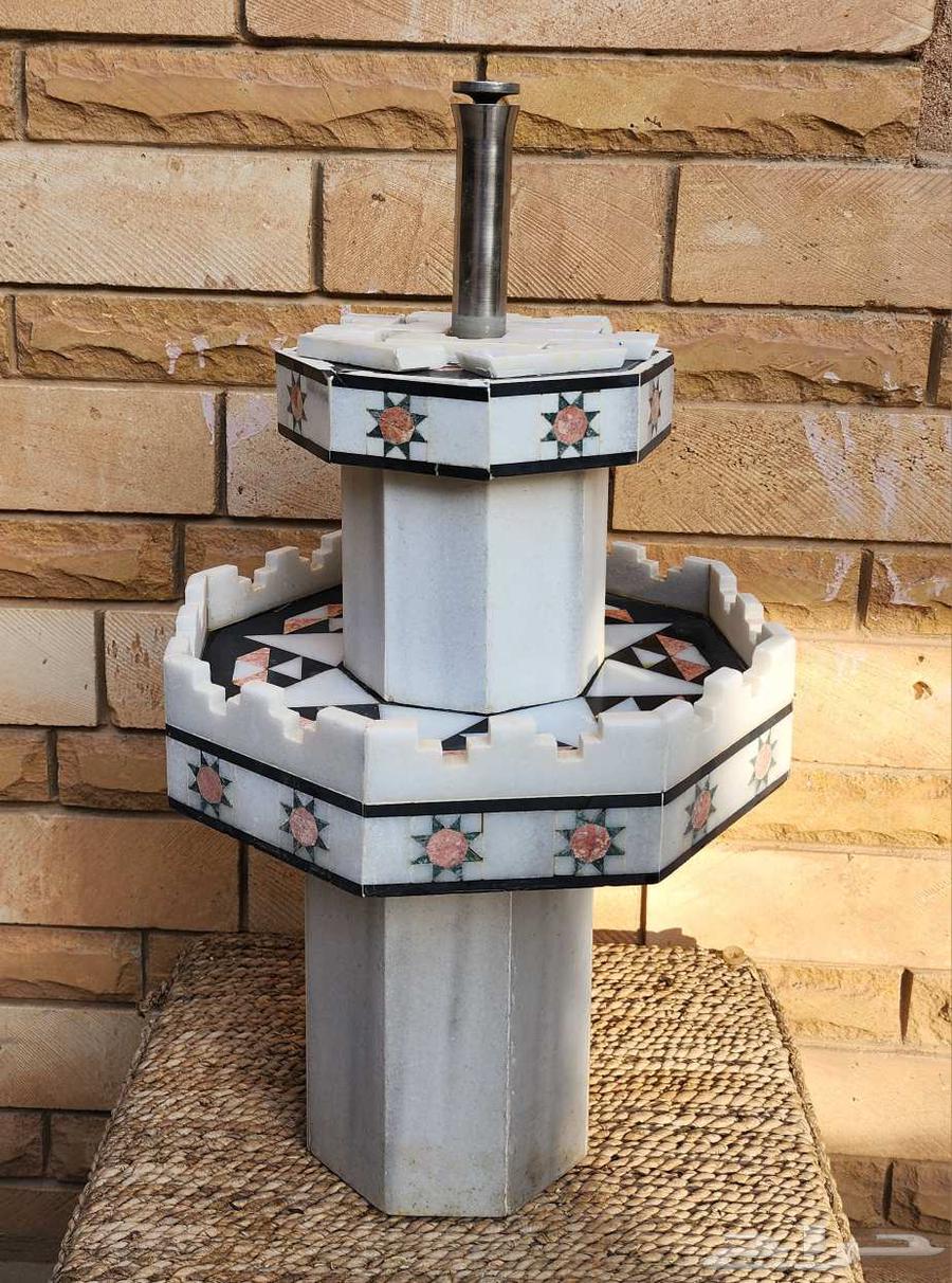 نافورة شامية رخام متنقلة64380197812353112