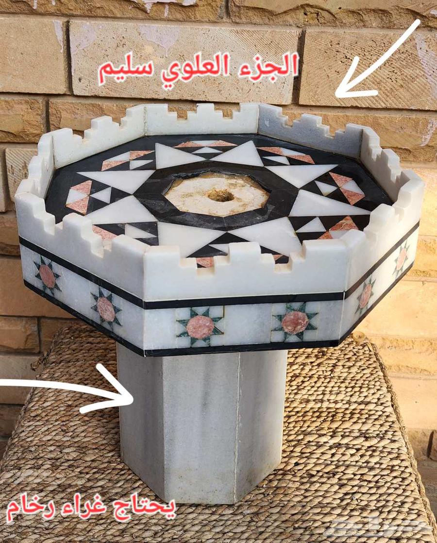 نافورة شامية رخام متنقلة64380197812353113