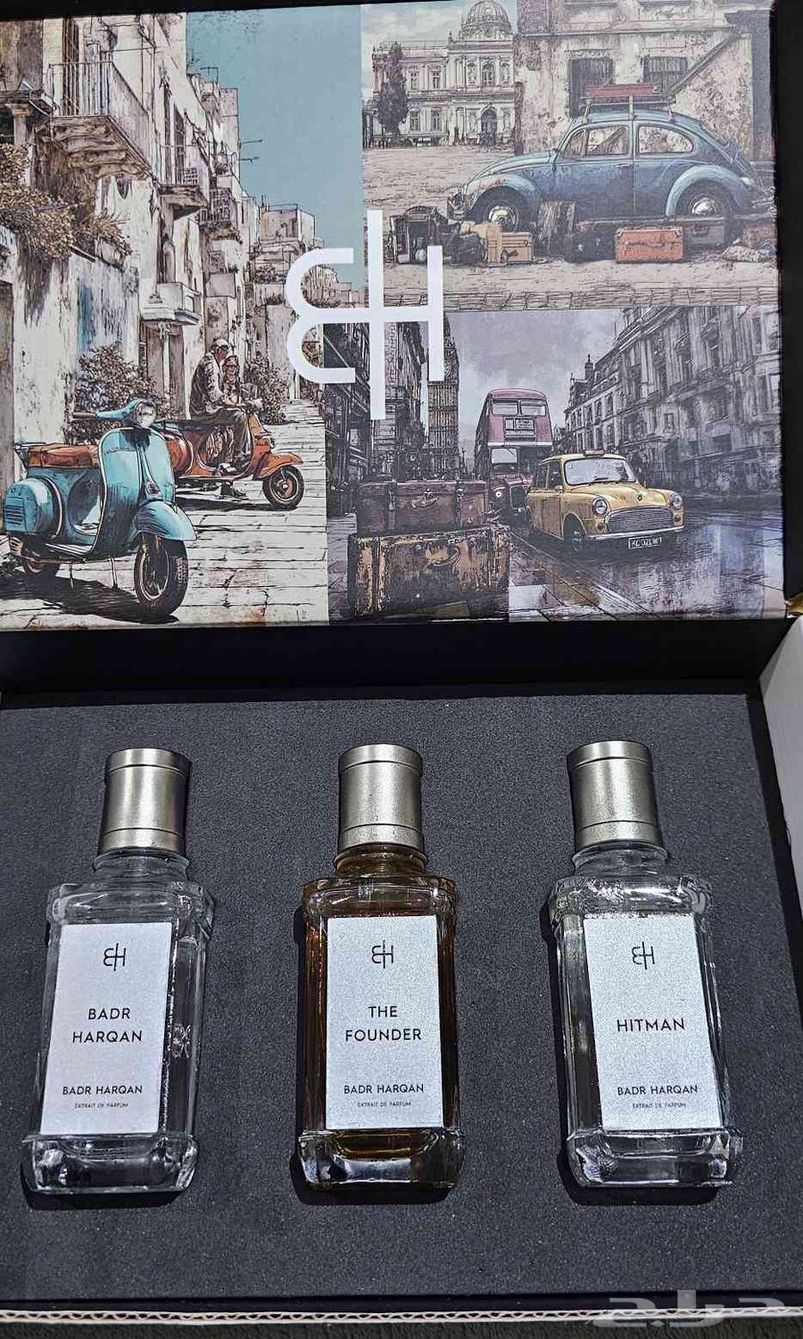 3 عطور من شركة بدر الحرقان64387313332354110
