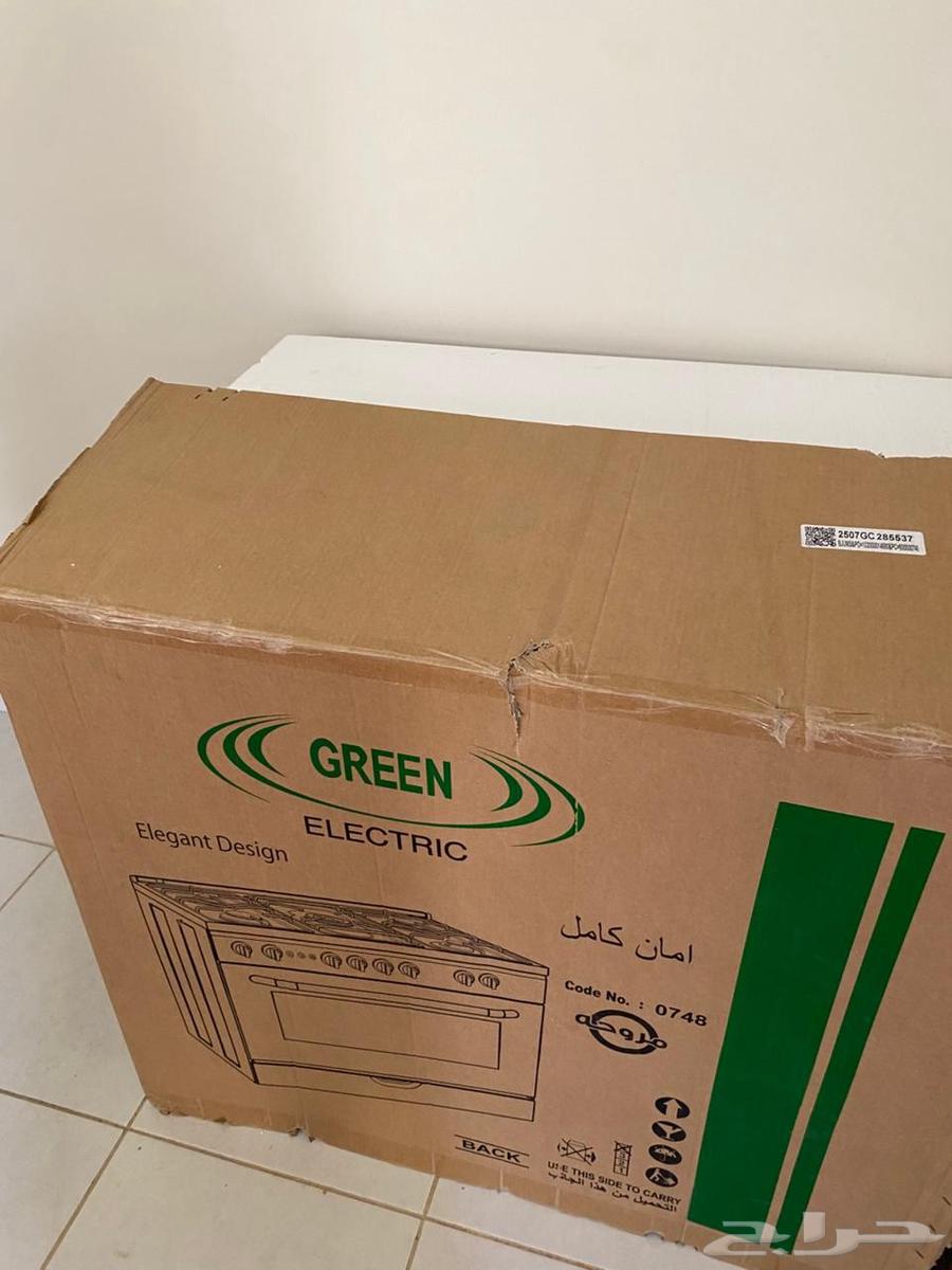 فرن غاز 5 عيون فل كامل مع ضمان كامل جديد غير مستخدم64386360655361110