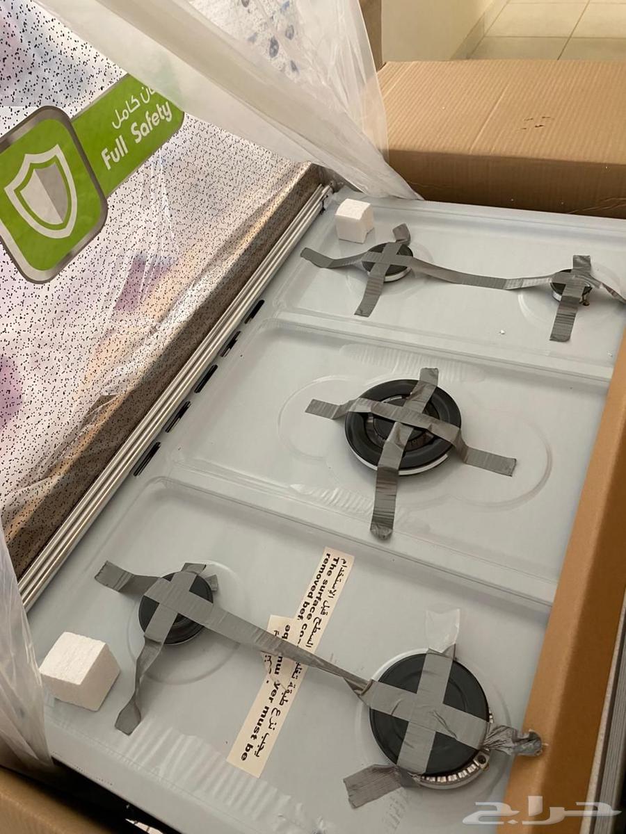 فرن غاز 5 عيون فل كامل مع ضمان كامل جديد غير مستخدم64386360655361114