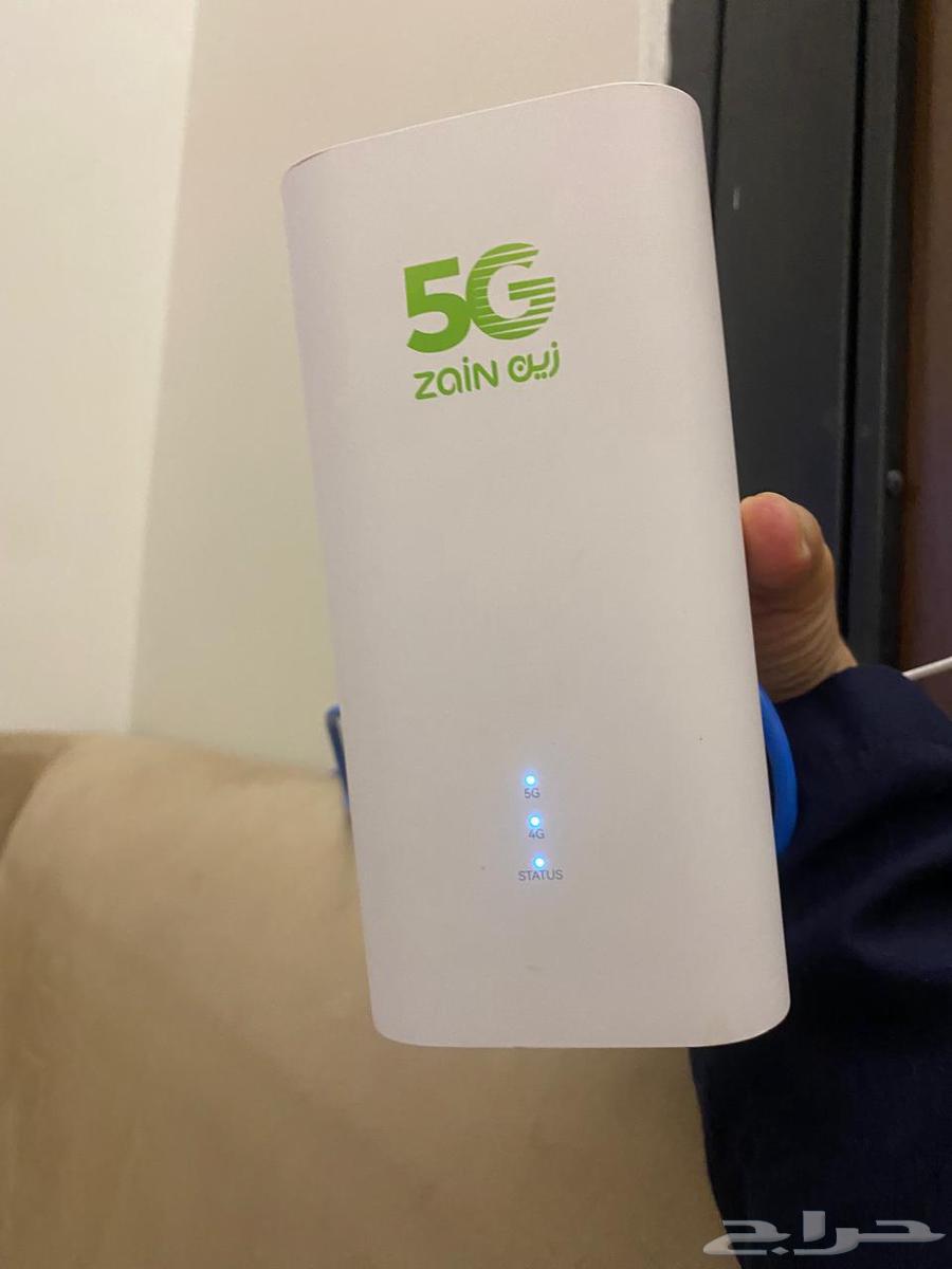 Zain 5G modem router in excellent condition, only Zain64386152026499110