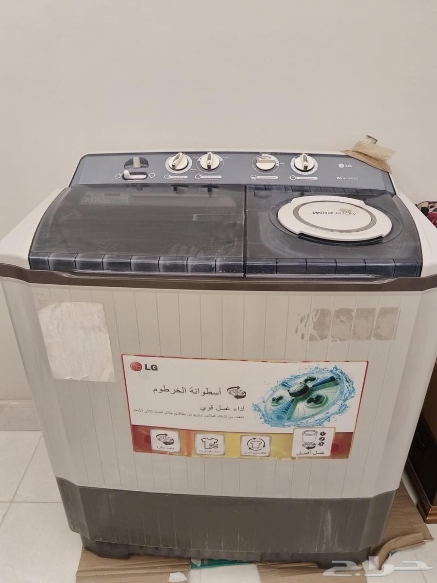 غسالة ال جي نصف اتوماتيك 9 5 كيلو للبيع64390527401602112