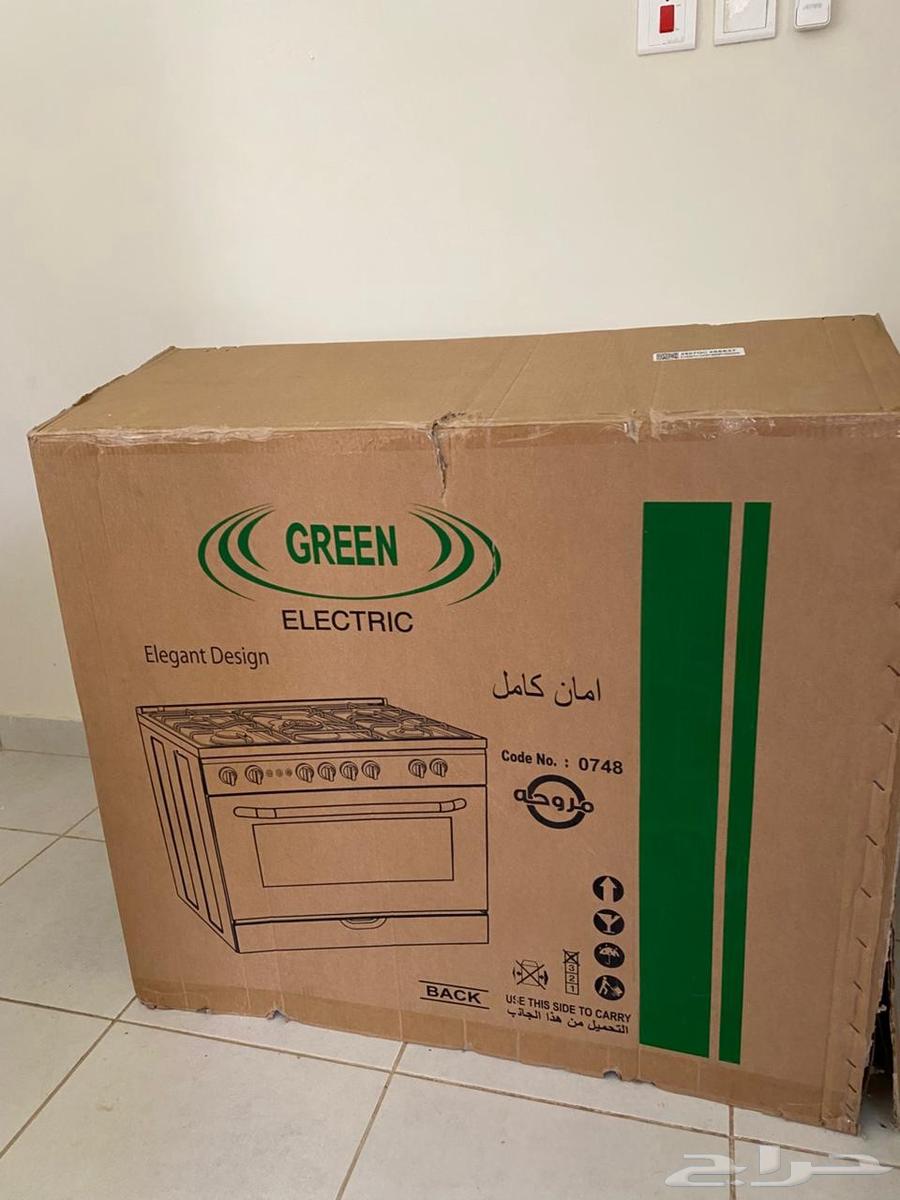 فرن غاز 5 عيون فل كامل مع ضمان كامل جديد غير مستخدم64386360655361111