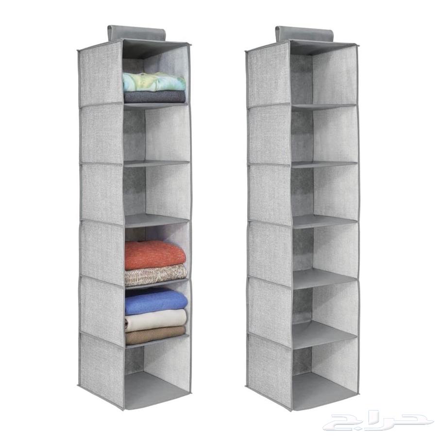 منظم خزانة من القماش 6 دور - توصيل مجاني64395937503490114