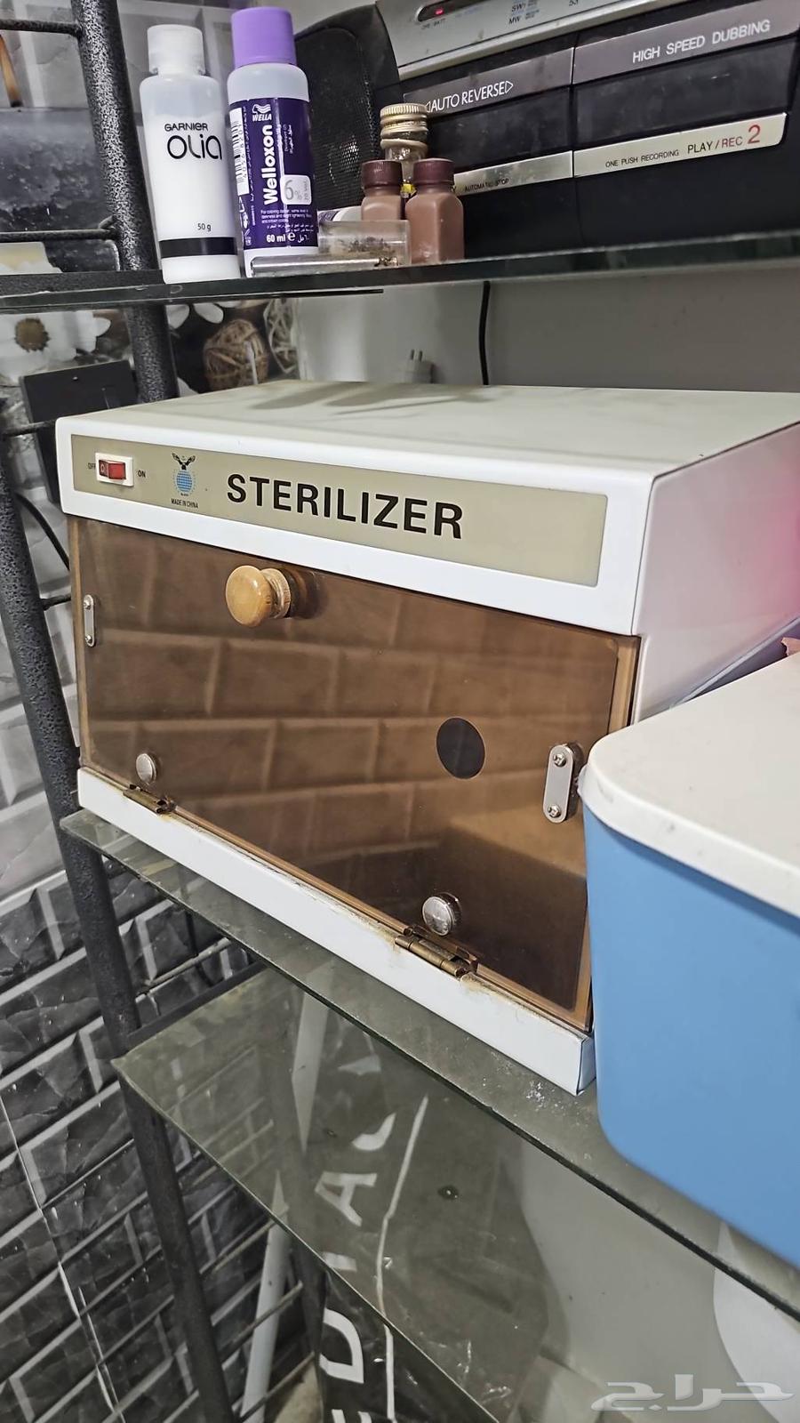 اغراض مشغل كامله من اجهزه وادوات وجهاز تنظيف البشره ومغسله64393431236609111