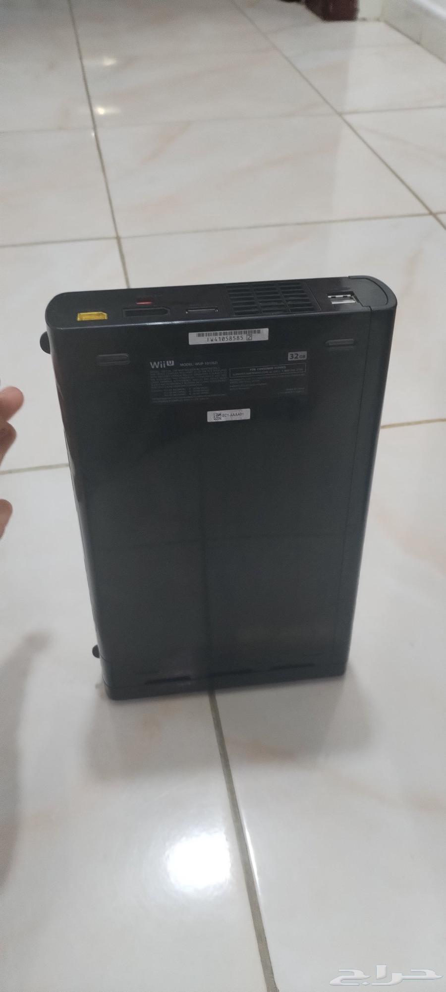 للبيع جهاز Nintendo Wii U أصلي - سعة 32GB الحالة نظيف جدا64397866939651111