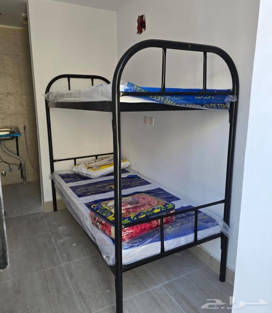متوفر لدينا   سرير دورين السعر 200  سرير حديد دور واحد السعر64392977751681110