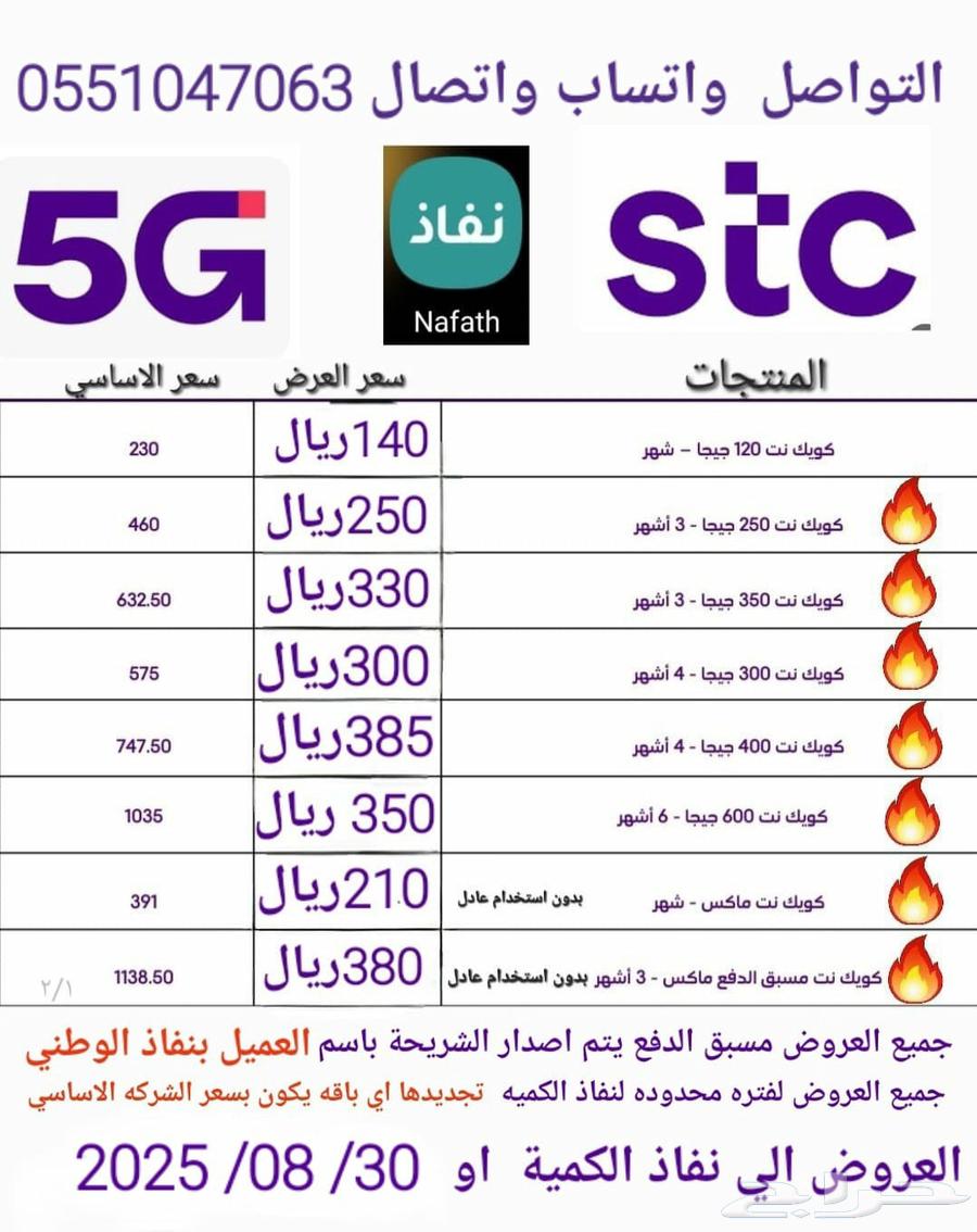 Sawa valid for 6 months 600 Giga for 350 Riyal Quick Net data only64395909185666111