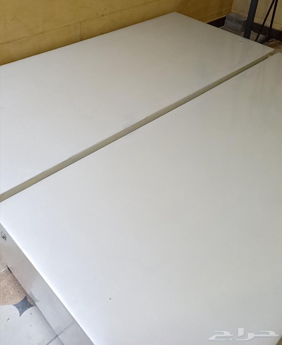 سرير نفرين ونص ثنائي باللون الأبيض على بيج- الأحساء - الهفوف64396727672194113