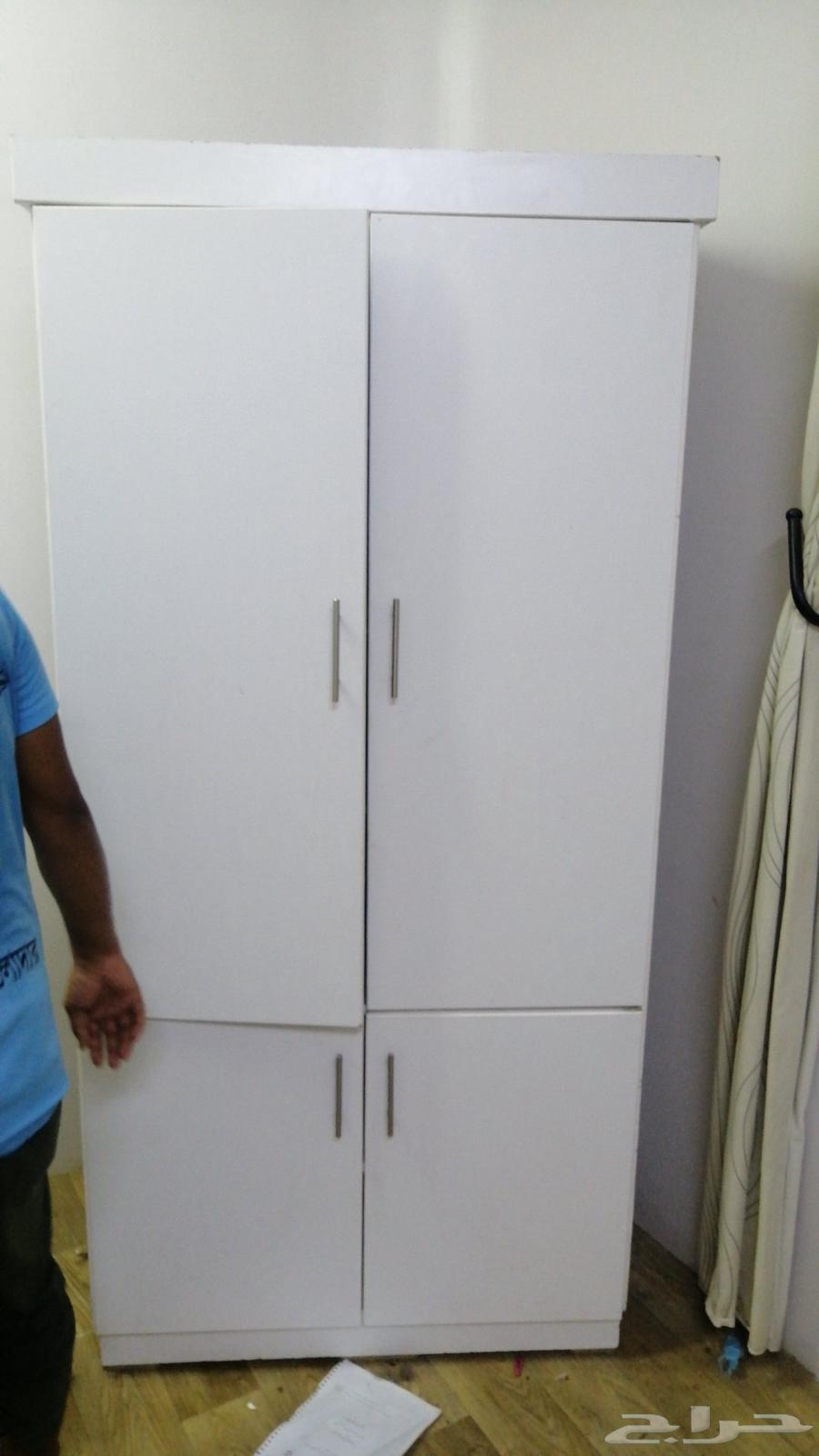 الدولاب الأبيض 150 والصغير لوجه الله تعالى طاولات لوجه الله64384772624002112