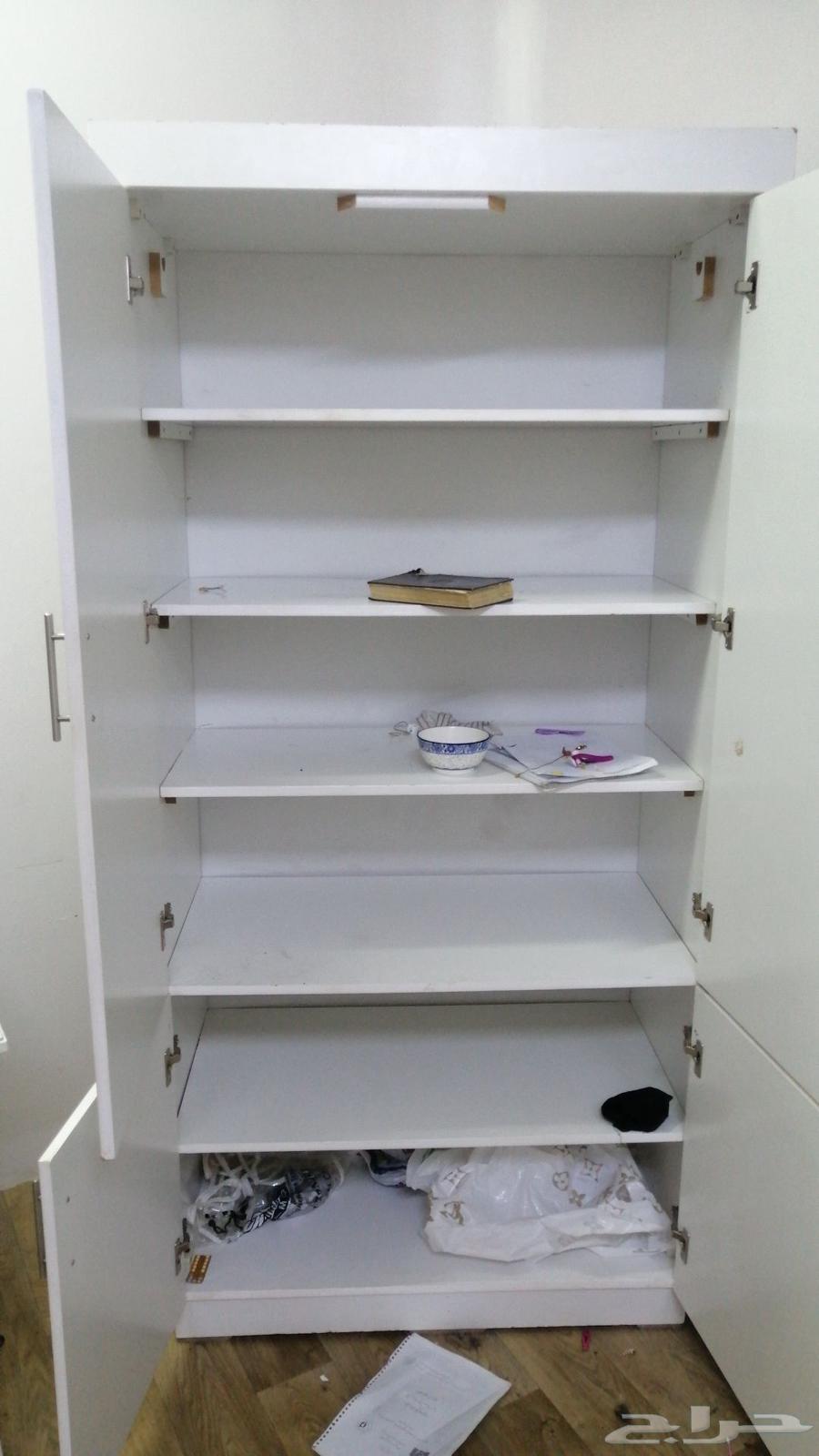 الدولاب الأبيض 150 والصغير لوجه الله تعالى طاولات لوجه الله64384772624002111