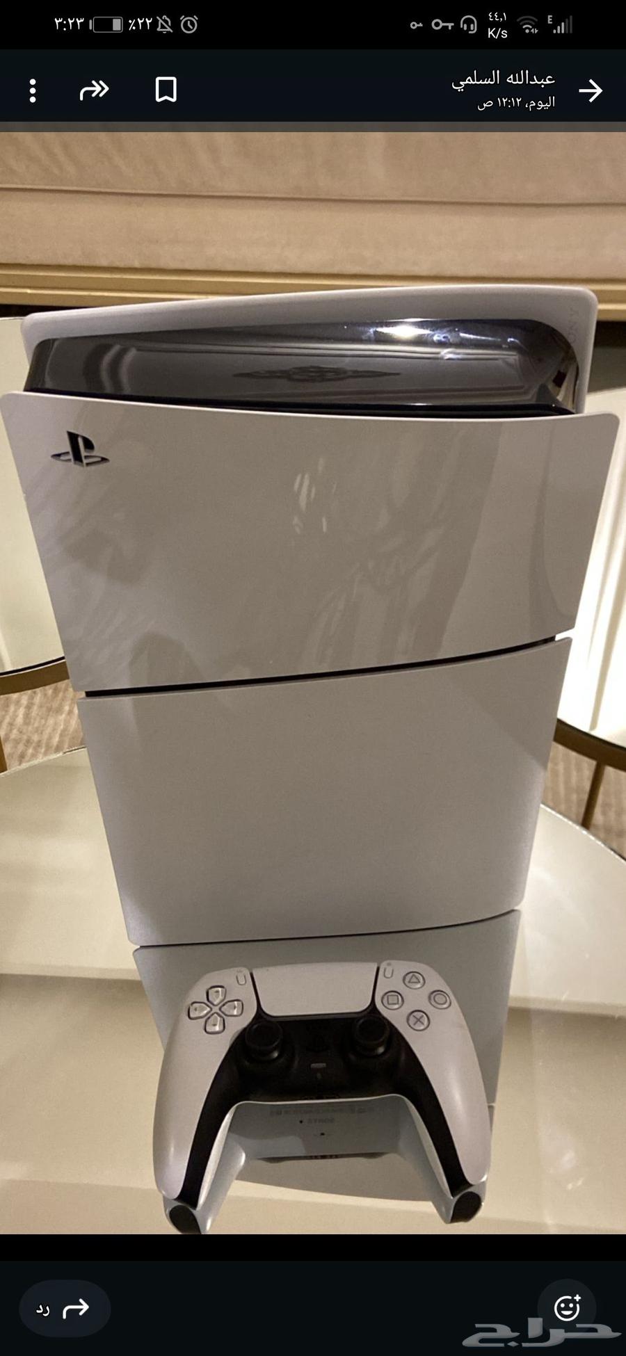 Playstation 5 825قيقا مستخدم بحاله الجديد64393942761219110