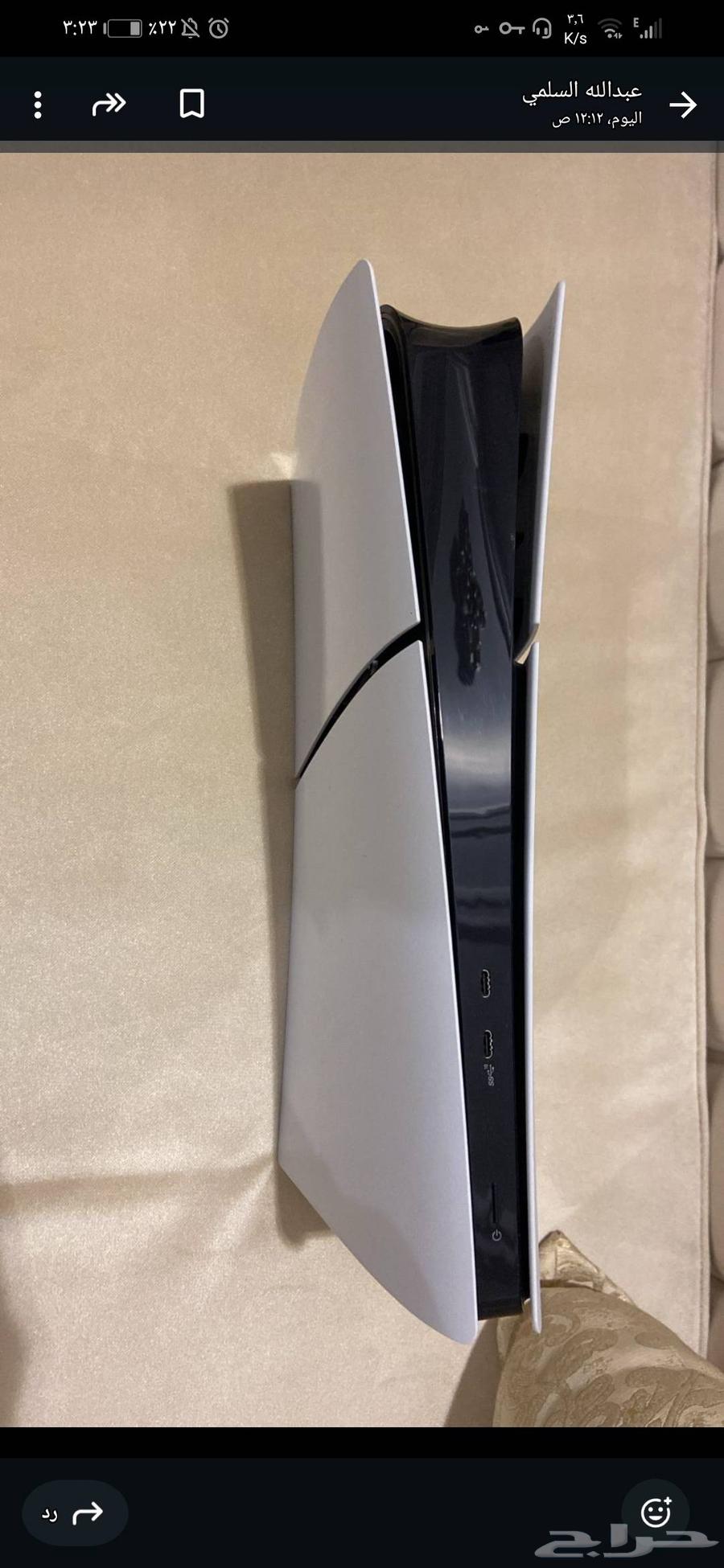 Playstation 5 825قيقا مستخدم بحاله الجديد64393942761219113