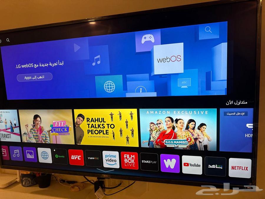 LG 4K Smart Screen 55 inches with original remote, very simple use64397852920707111