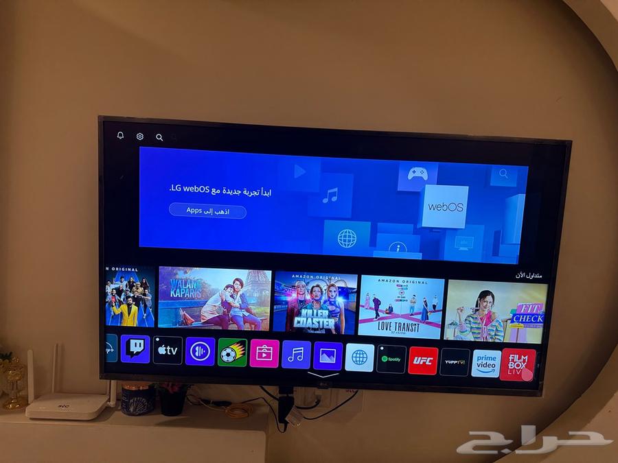 LG 4K Smart Screen 55 inches with original remote, very simple use64397852920707110