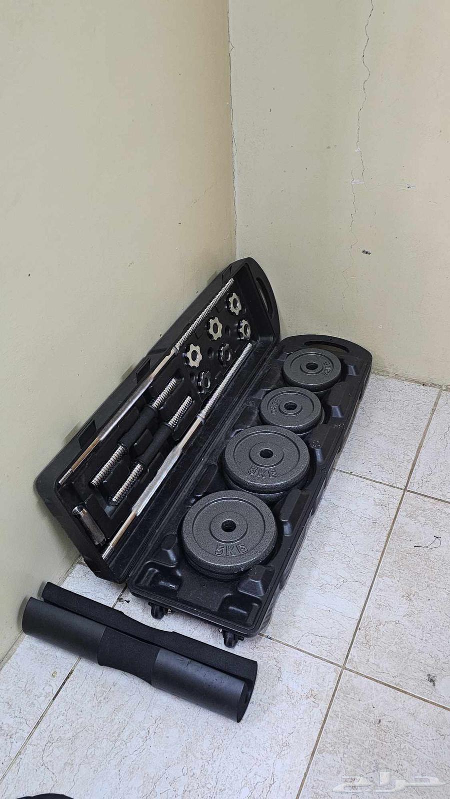 شنطه اثقال 50 كيلو مع سفنجه بار64394868612098110