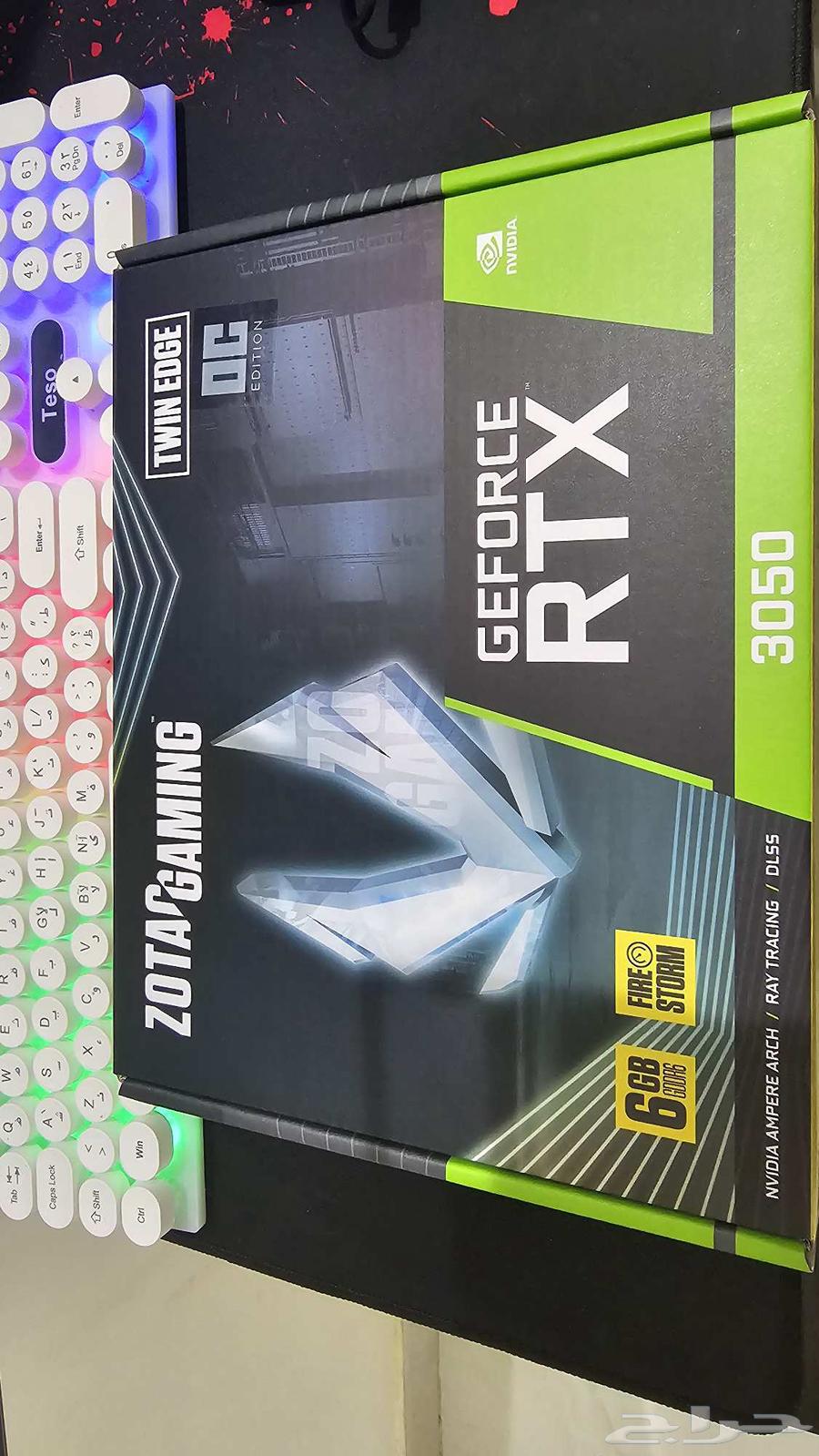 Zotac Nvidia RTX 3050 6GB OC Graphics Card64398994982787110