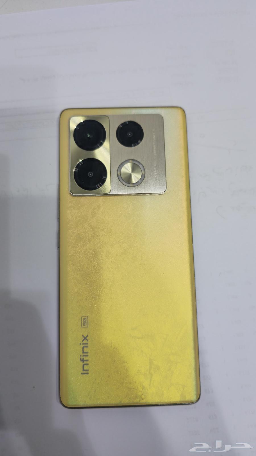 Infinix Note 40 Pro 5G mobile phone, used device in perfect condition with all accessories64398870048513110