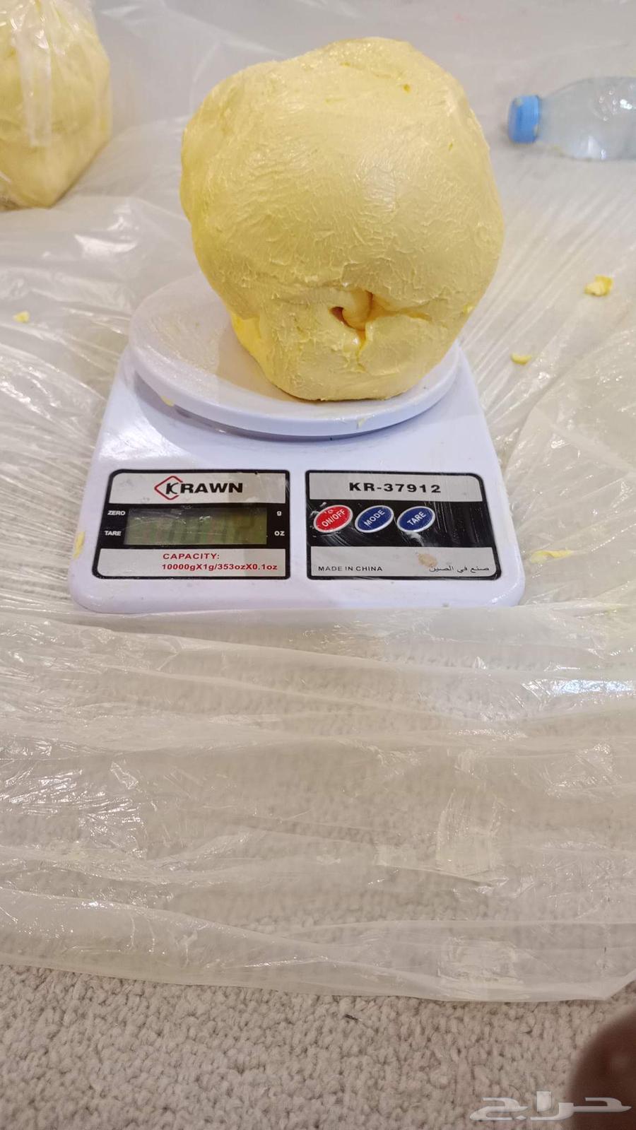 سلام عليكم موجود زبدة ضان الكيلو 55 موجود زبدة بقر الكيلو 364401021984003114