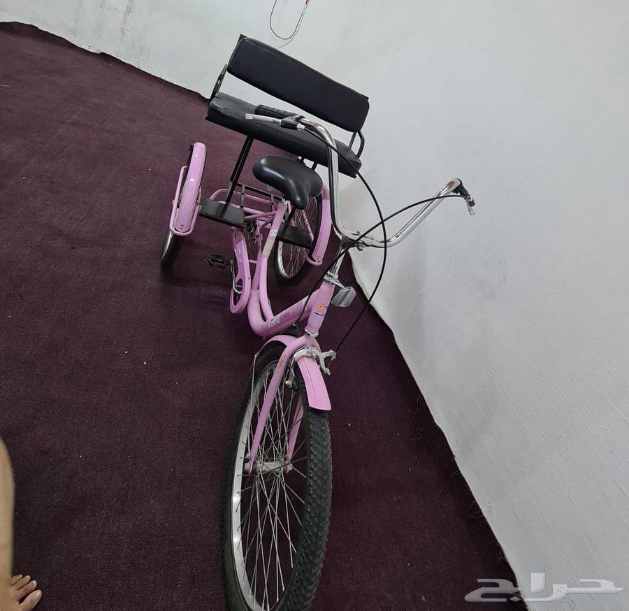 للبيع دراجه 3 كفر لون وردي64539030320002111