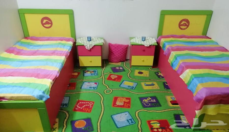 غرفه كامله مع الفرش للبيع 1000ريال شبه جديده قابل للتفاوض64398145080577110