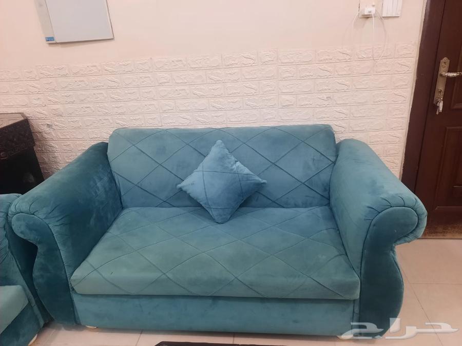 أثاث للبيع المستعجل 2 طقم كنب وغرفة نوم64393665965059114