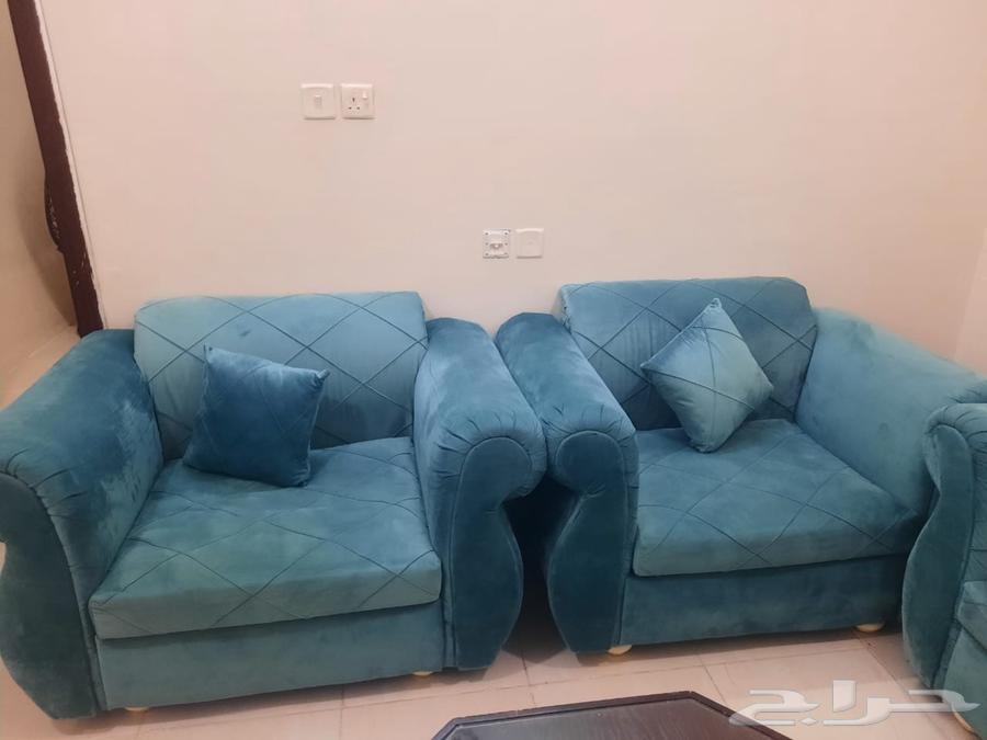 أثاث للبيع المستعجل 2 طقم كنب وغرفة نوم64393665965059113