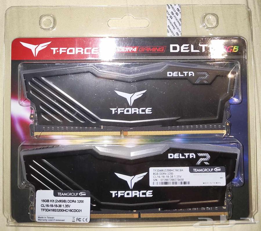 RAM T-FORCE DELTA RGB DDR4 3200MHz64393790409987110