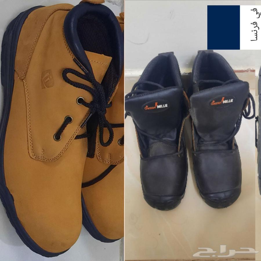 2 pairs of new safety shoes for 100 SAR, size 45, including delivery64395047210243110