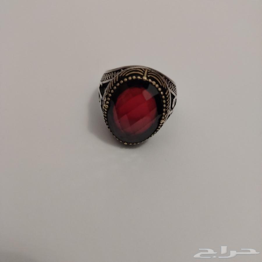 خاتم فضة رجالي عيار 92564393389781249110