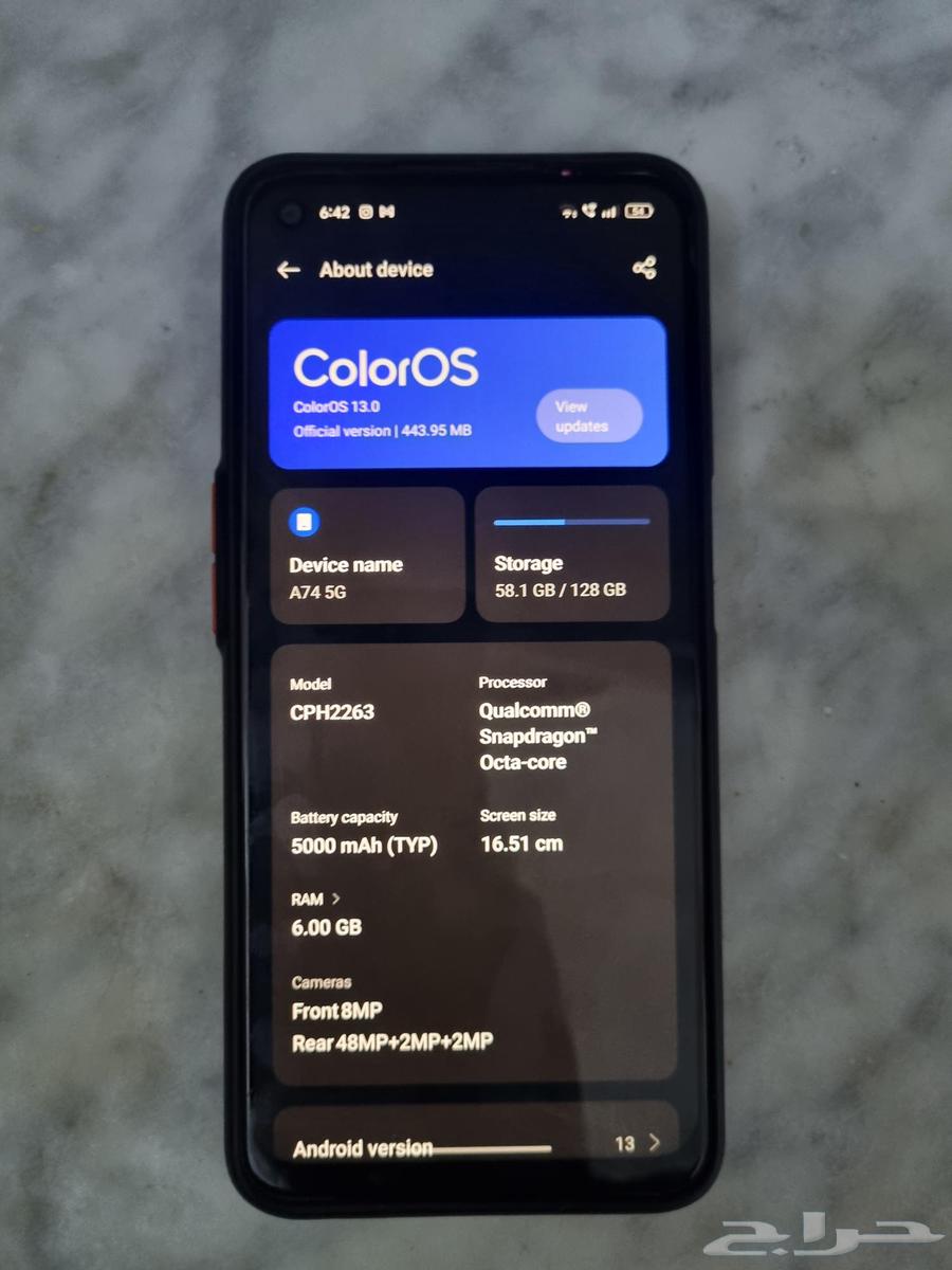 جوال اوبو A74 فايف جي64394868564483113