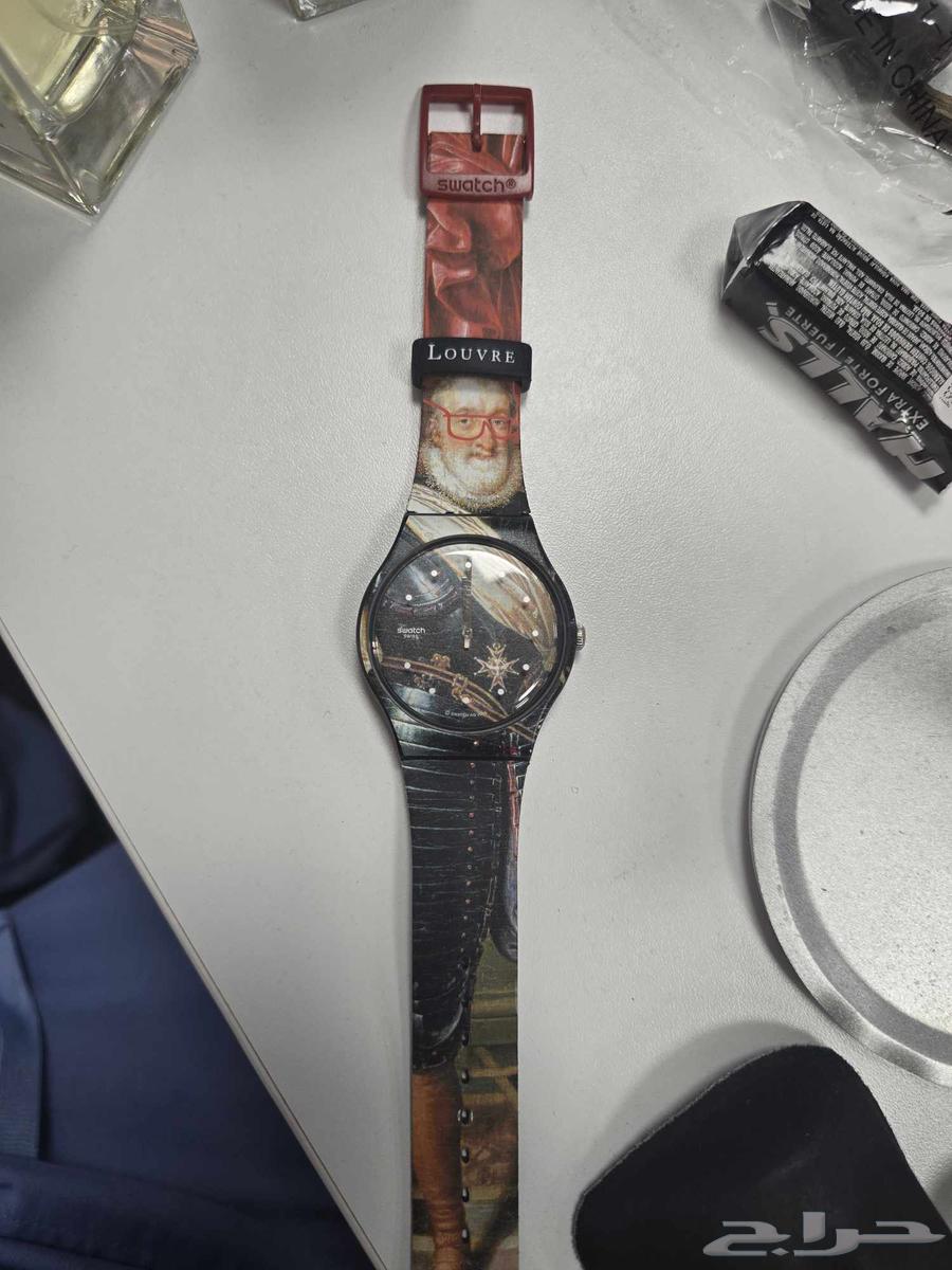 ساعة سواتش اصدار متحف اللوفر64396783126403112