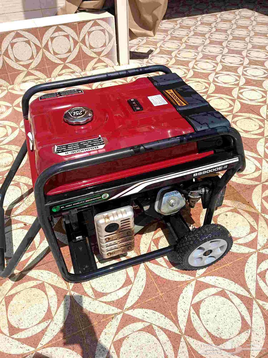 مولد كهرباء بنزين 8 كيلو شبه جديد64396533935235113