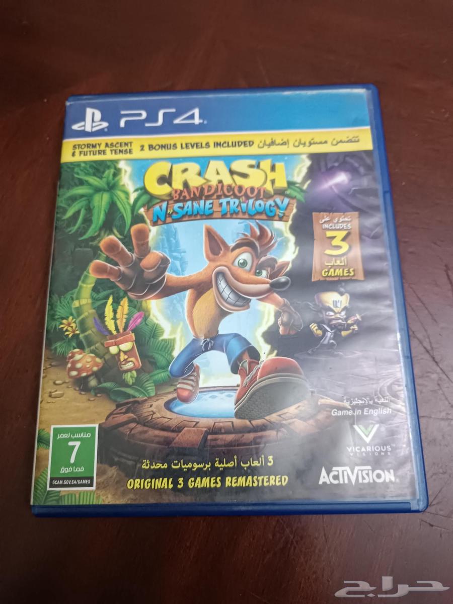 شريط كراش الثلاثيه 3 العاب crash Bandicoot 3 games سوني 4 و564396365389186110