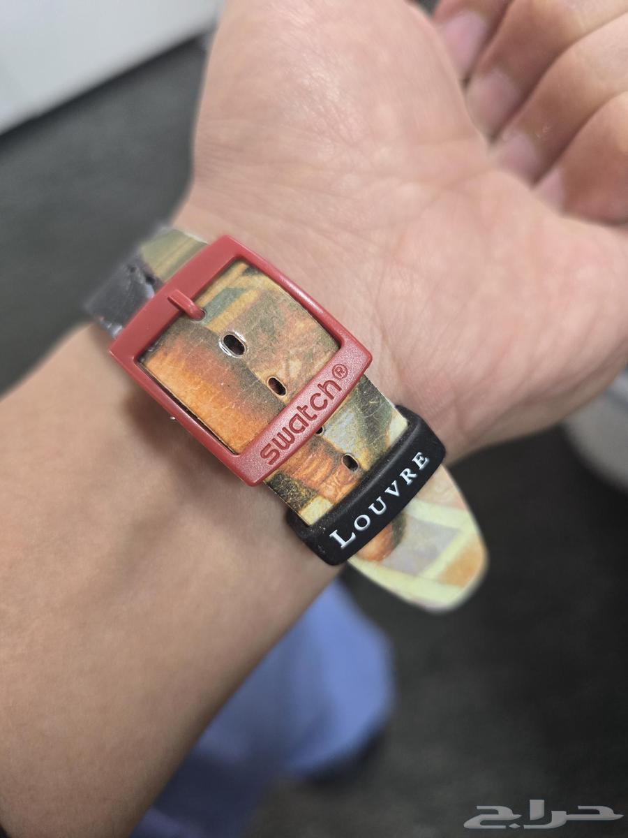 ساعة سواتش اصدار متحف اللوفر64396783126403111