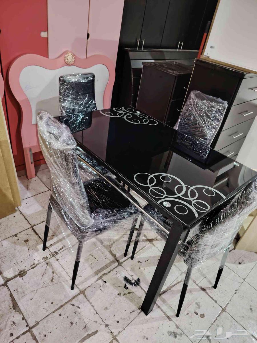 سفره اربعه كرسي مستعمل نظيف استخدام فتره بسيطه64393046374401114