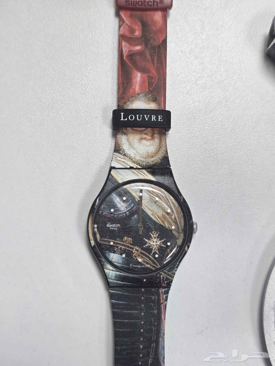 ساعة سواتش اصدار متحف اللوفر64396783126403113
