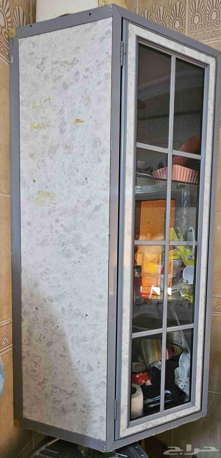 للبيع الومنيوم وحديد خيمه ودواليب مطبخ64398158745730113