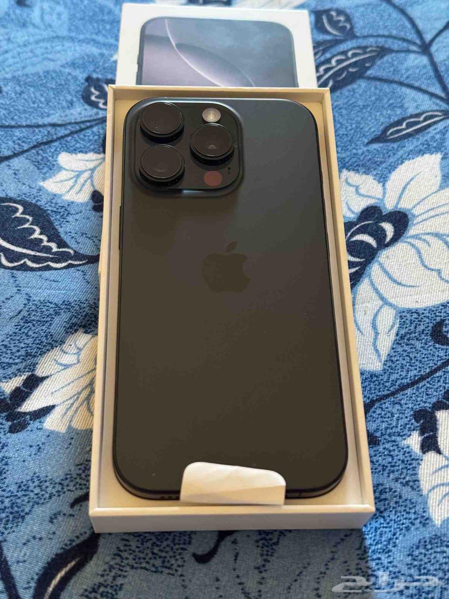 IPhone 16 pro 256GB جديد لم يستخدم بكل أغراضه64394979224579111