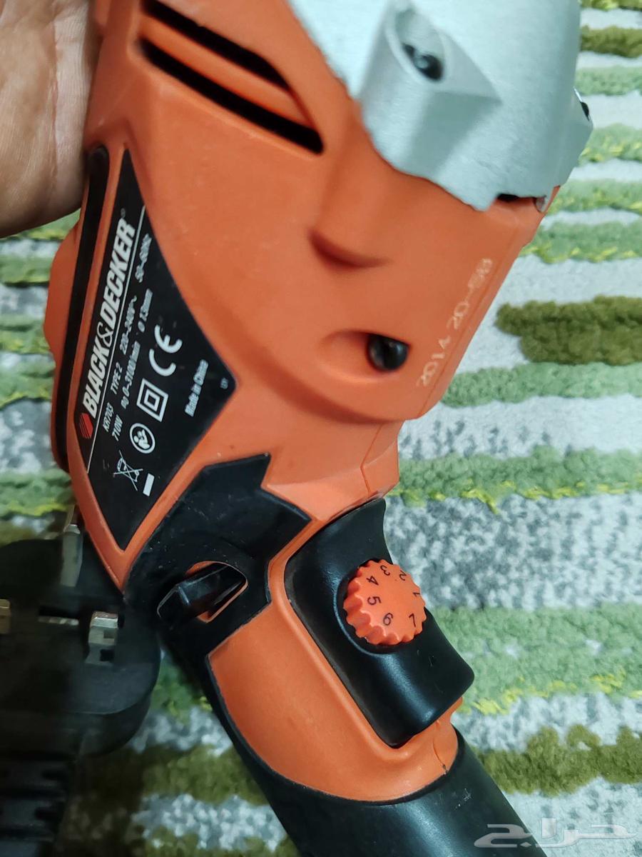 دريل مع شنطه غيارات شركه بلاك دكر64400217561731113