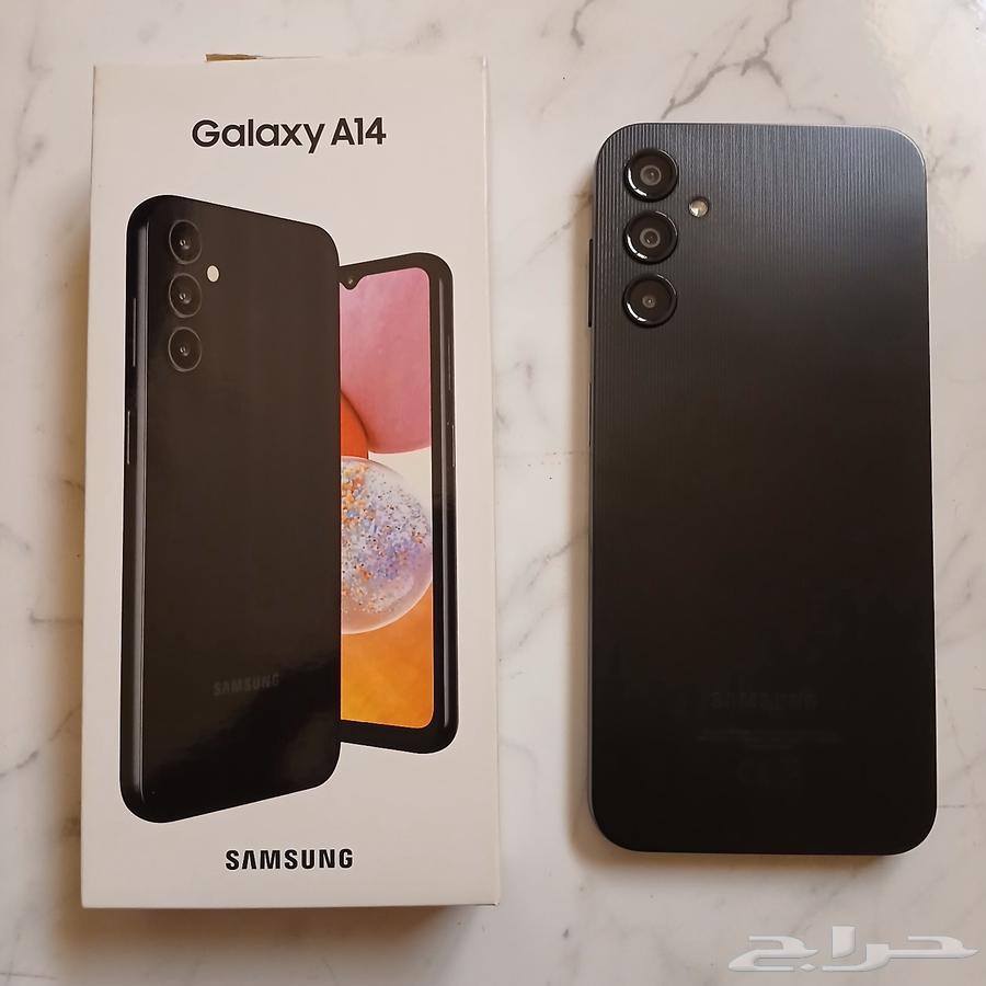 جوال جالكسي A14 4G أسود64396880381699113