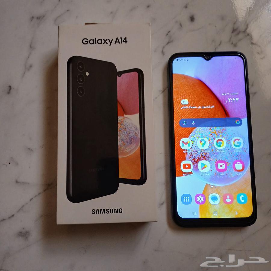 جوال جالكسي A14 4G أسود64396880381699112