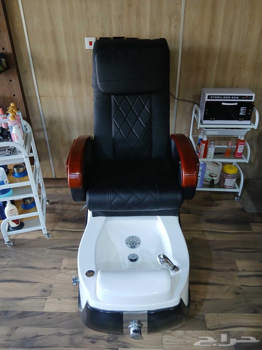 كرسي بدكير مع مساج جديد استخدام 3 شهور64398814159874112