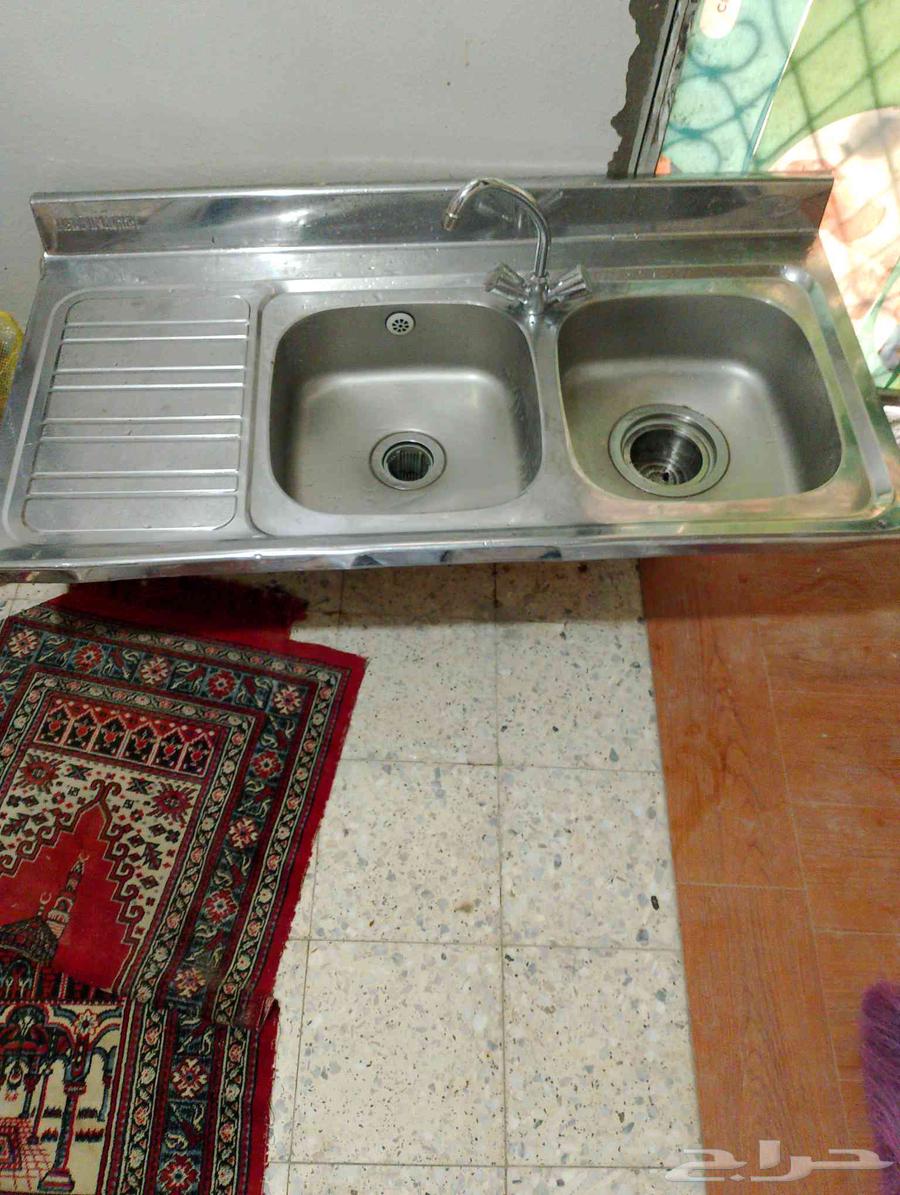 مغسله مطبخ حوضين كوري 150سم كلمه بالخراب كوري وبحاله ممتازه64400466906497110