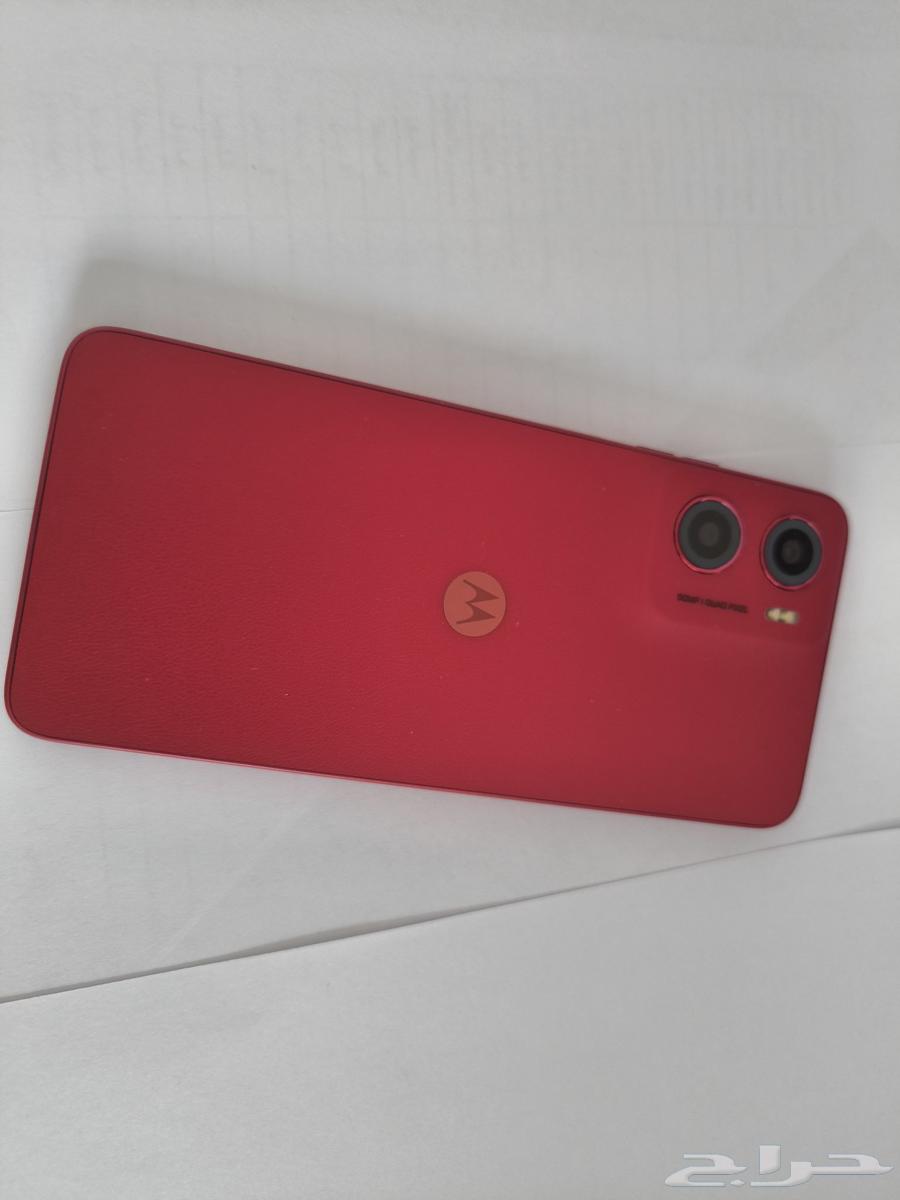 Motorola G05 still under warranty, 256GB memory, 8GB RAM + 4GB extra, red64400994620163112