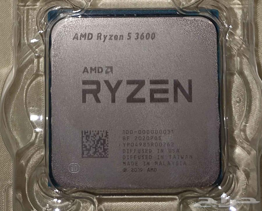 Used AMD Ryzen 5 3600 CPU64399953755138110